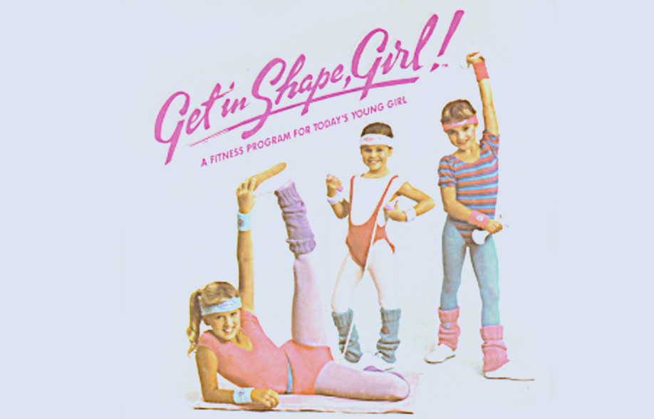 New! Collectible..! Vintage 1986 Workout Plus Get in Shape Girl MISB!!